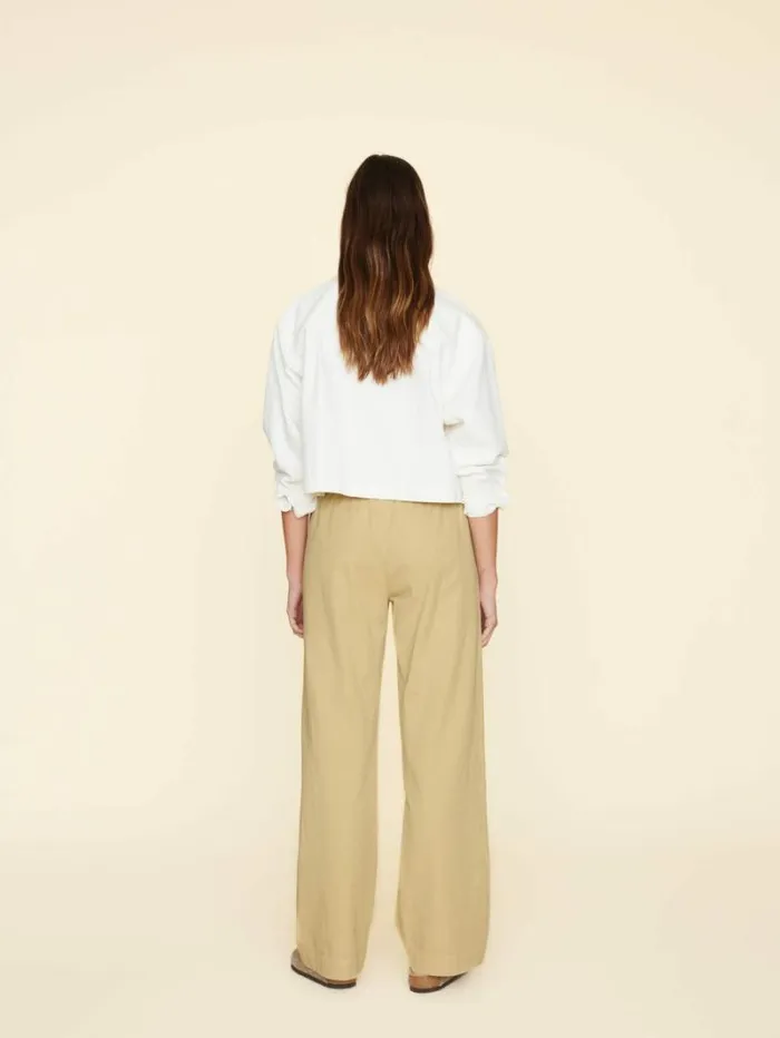 Xirena Khaki Gold Dash Twill Pant Women Pants and Jumpsuits
