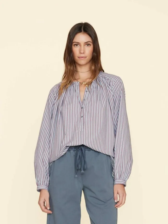 Xirena Skyline Plum Hennessy Top Women Tops