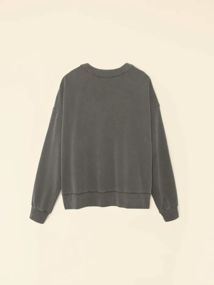 Xirena Vintage Black Benny Cardigan Women Sweats and Tees