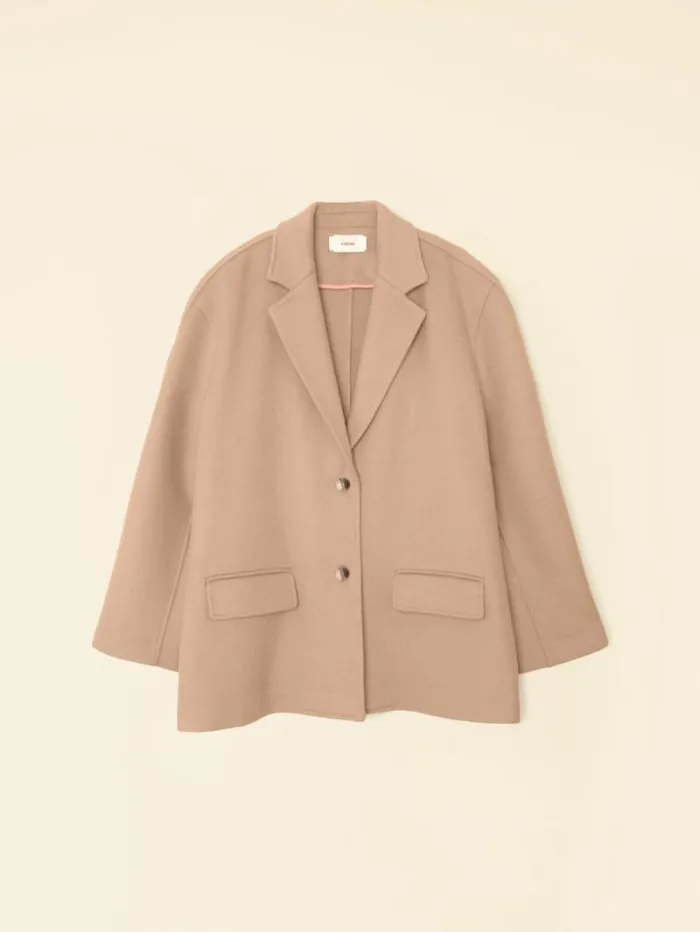 Xirena Warm Camel Rowan Jacket Women Sweaters and Jackets