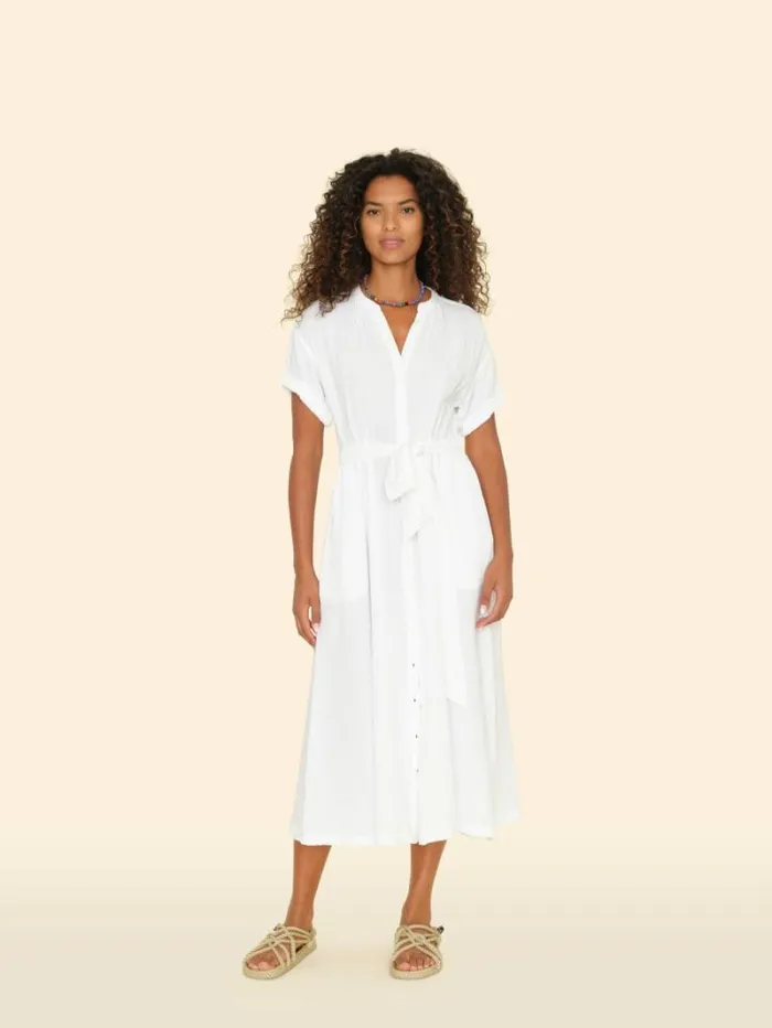 Xirena White Cate Dress Women Dresses